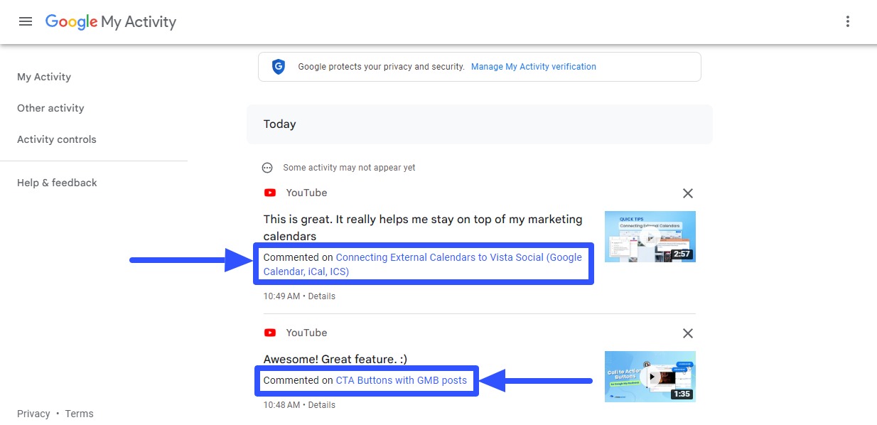 How to View Your YouTube Comment History5