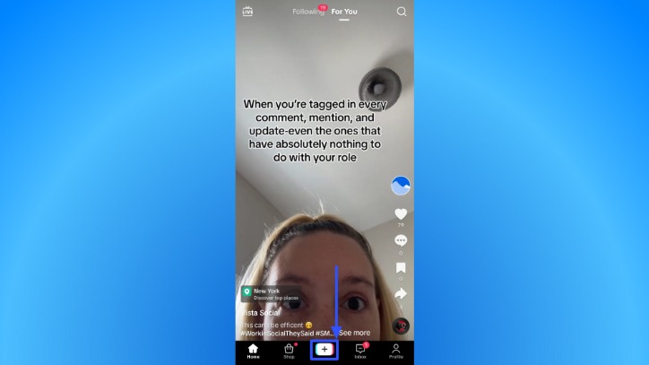 How to make a slideshow on TikTok1