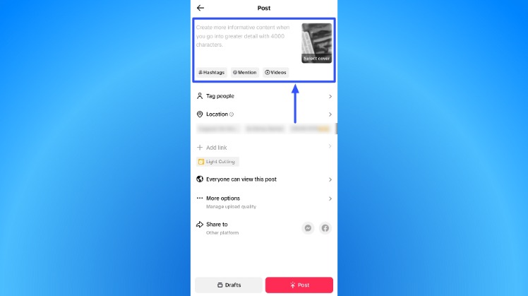 How to make a slideshow on TikTok10