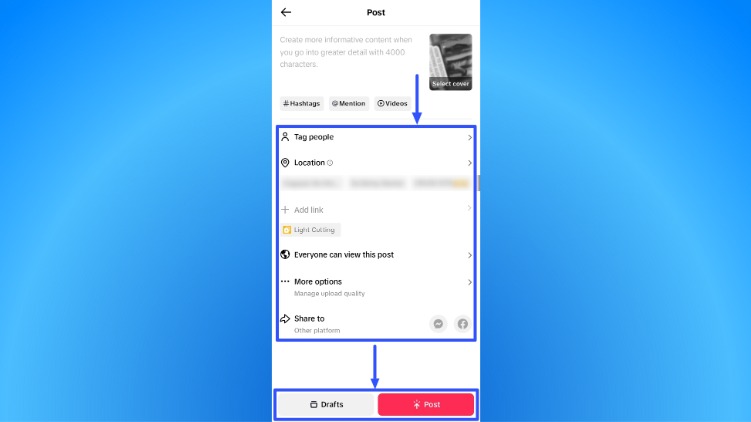 How to make a slideshow on TikTok11