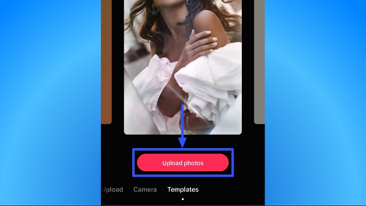 How to make a slideshow on TikTok3