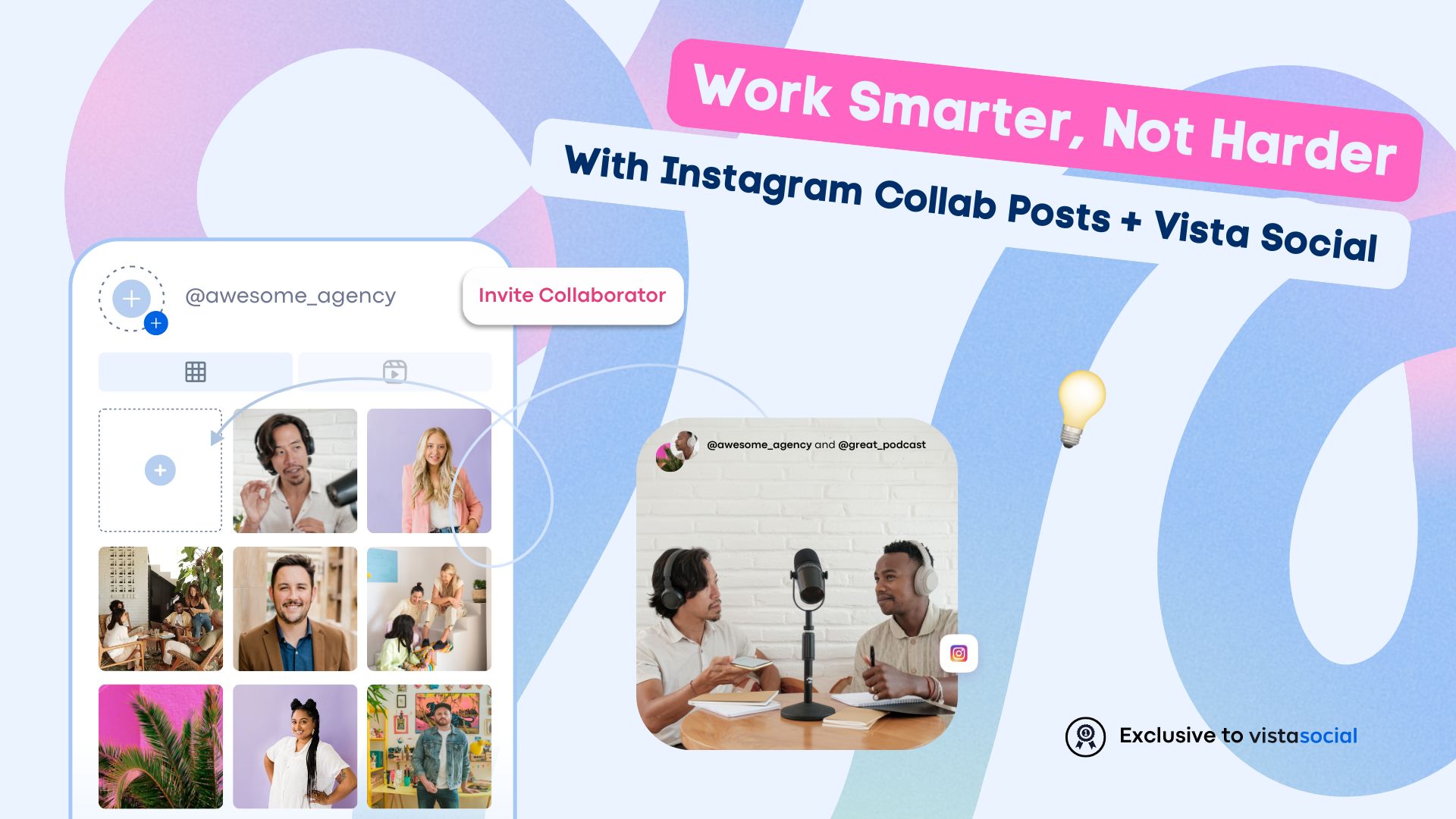 Work Smarter, Not Harder: Schedule Instagram Collaborator Posts on Vista Social Work Smarter, Not Harder: Schedule Instagram Collaborator Posts on Vista Social