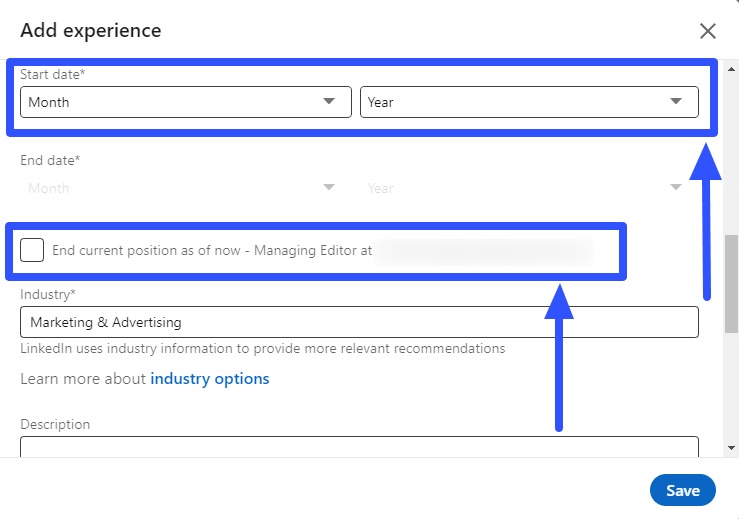 How to Add A Promotion on LinkedIn6