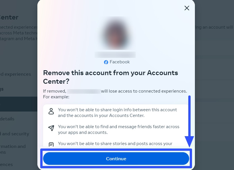 How to Unlink Facebook and Instagram4