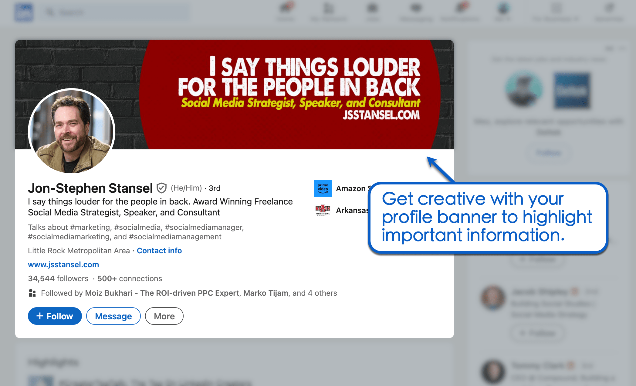 LinkedIn Banner Size 2