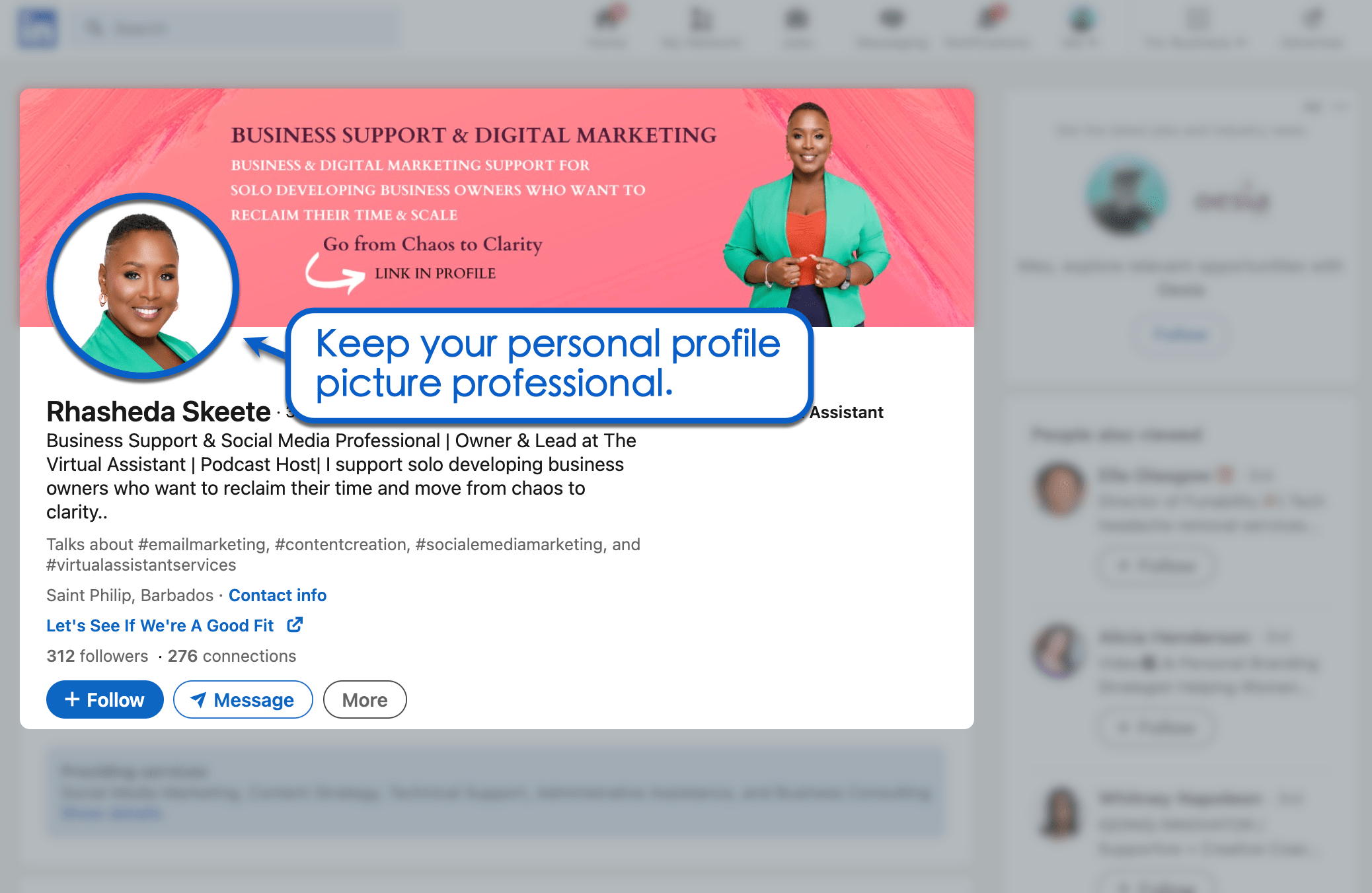 LinkedIn Banner Size 3