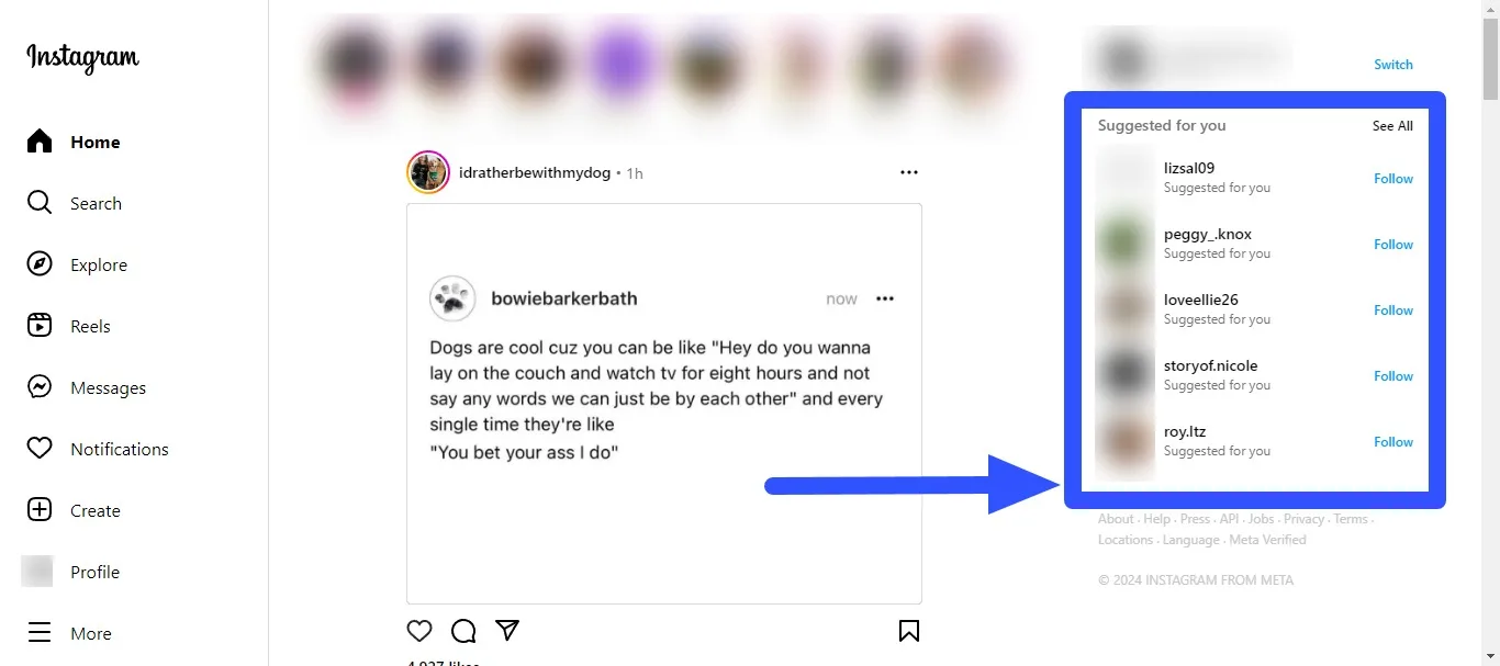 How to Find Contacts on Instagram12