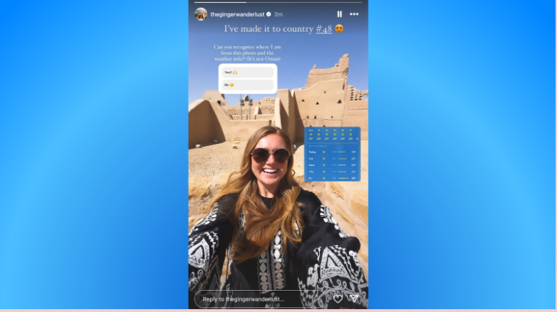 Instagram Story size 1d