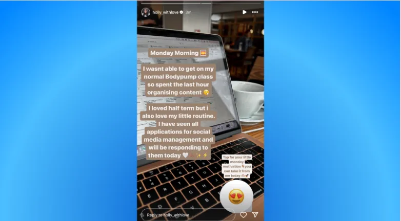 Instagram Story size 1g
