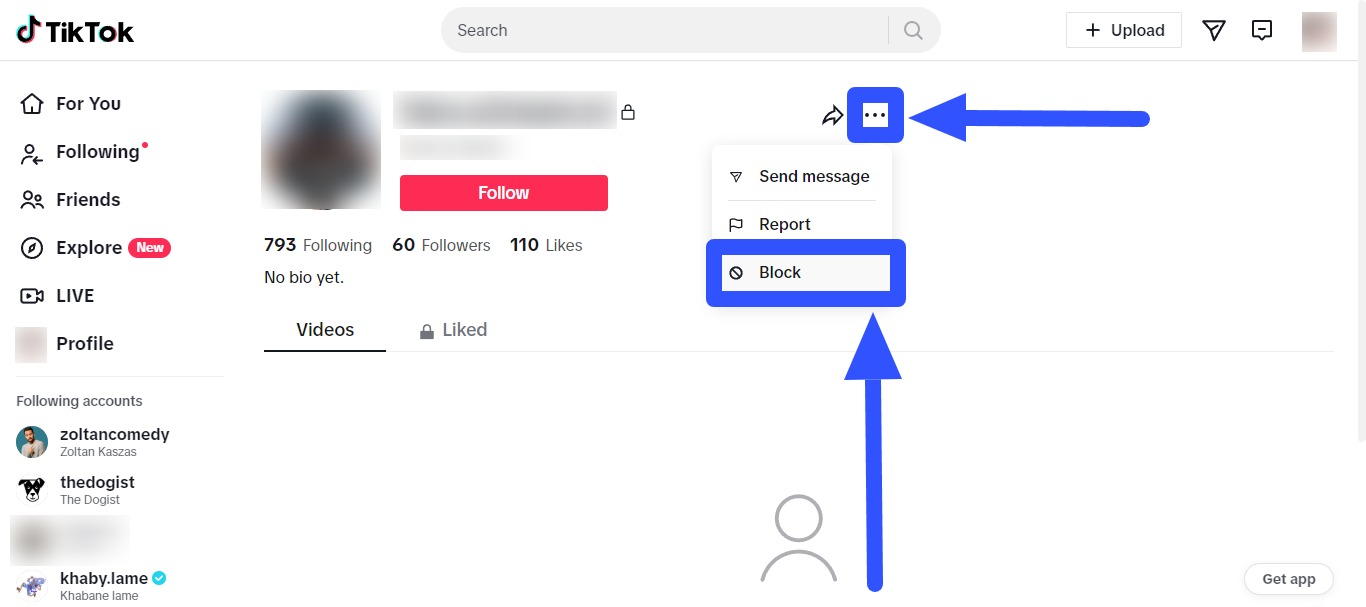 How to Block Someone on TikTok2