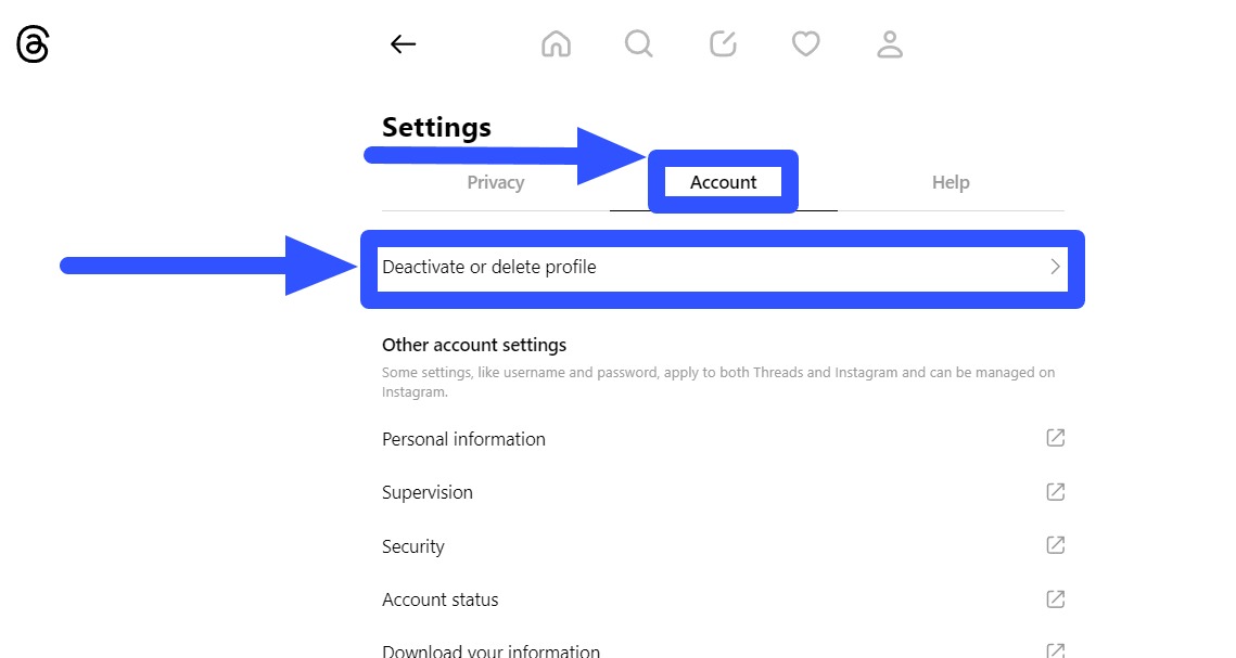 How to Remove Threads from Instagram2
