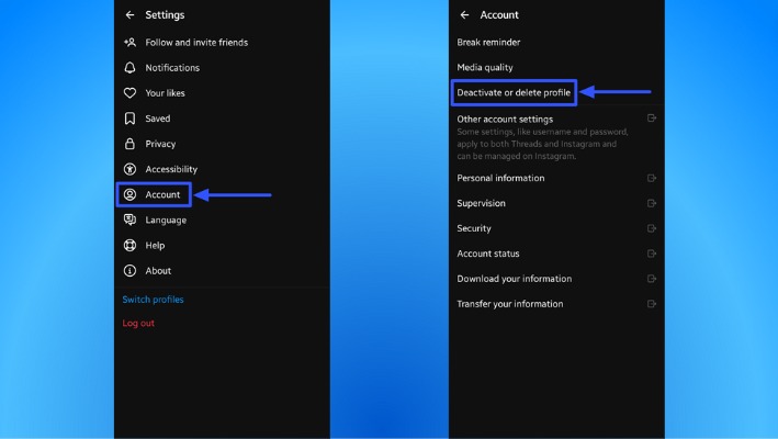 How to Remove Threads from Instagram6