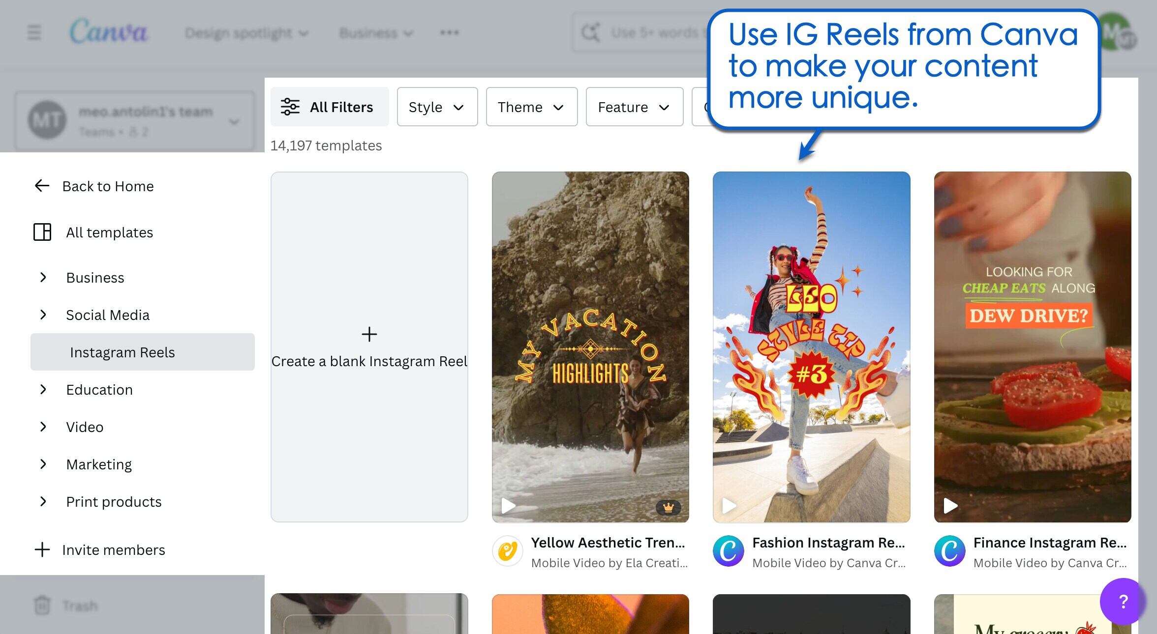 Instagram Reels Templates 8