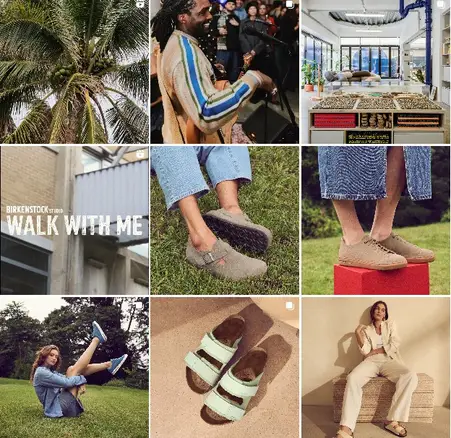 Instagram Theme Pages, Birckenstock