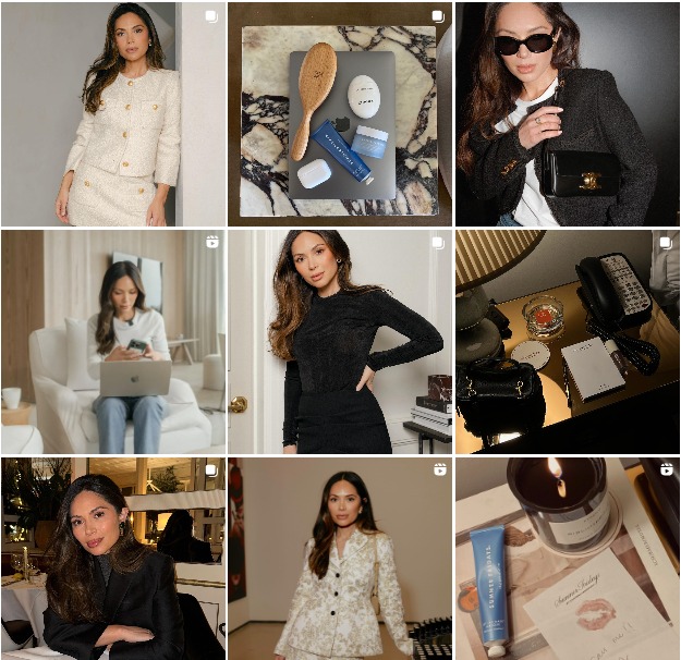 Instagram Theme Pages, Marianna Hewitt