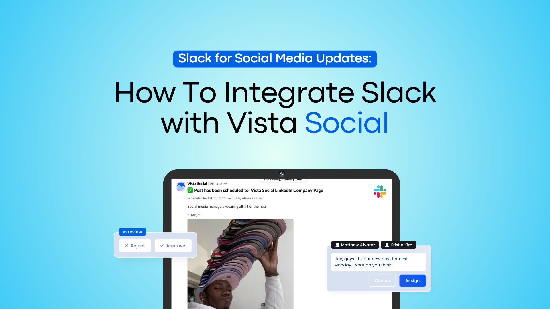 Slack for Social Media Updates: How To Integrate Slack with Vista Social Slack for Social Media Updates: How To Integrate Slack with Vista Social