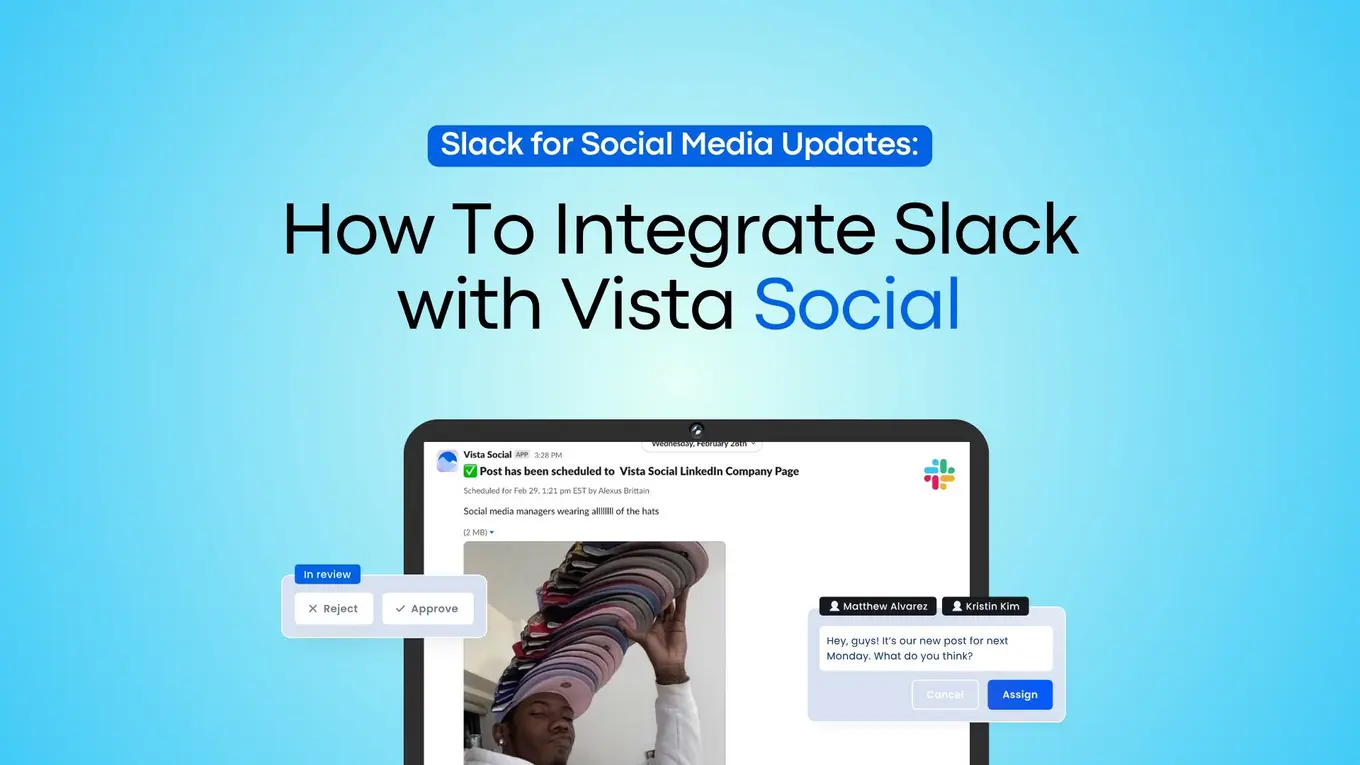 Slack for Social Media Updates: How To Integrate Slack with Vista Social - 5