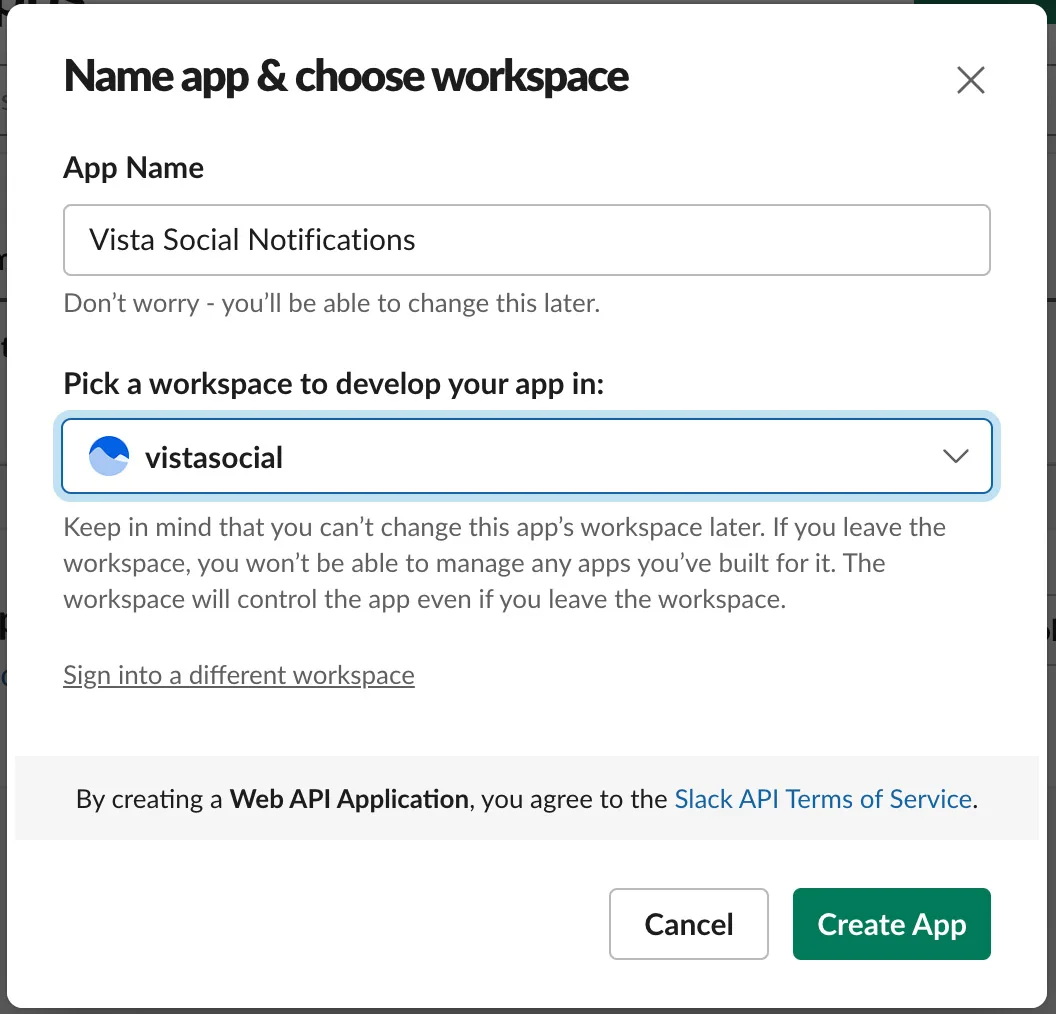 Slack for Social Media Updates