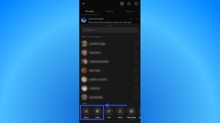 How to Share Threads on Instagram2