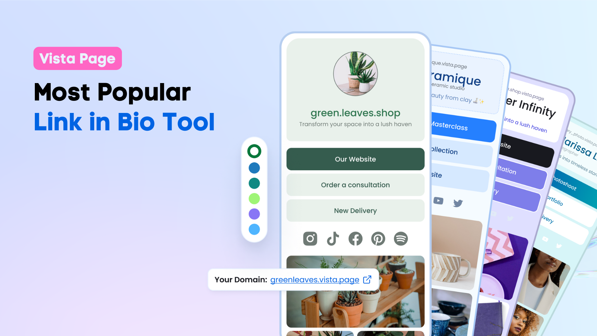 What Is the Most Popular Link in Bio Tool? Introducing Vista Page