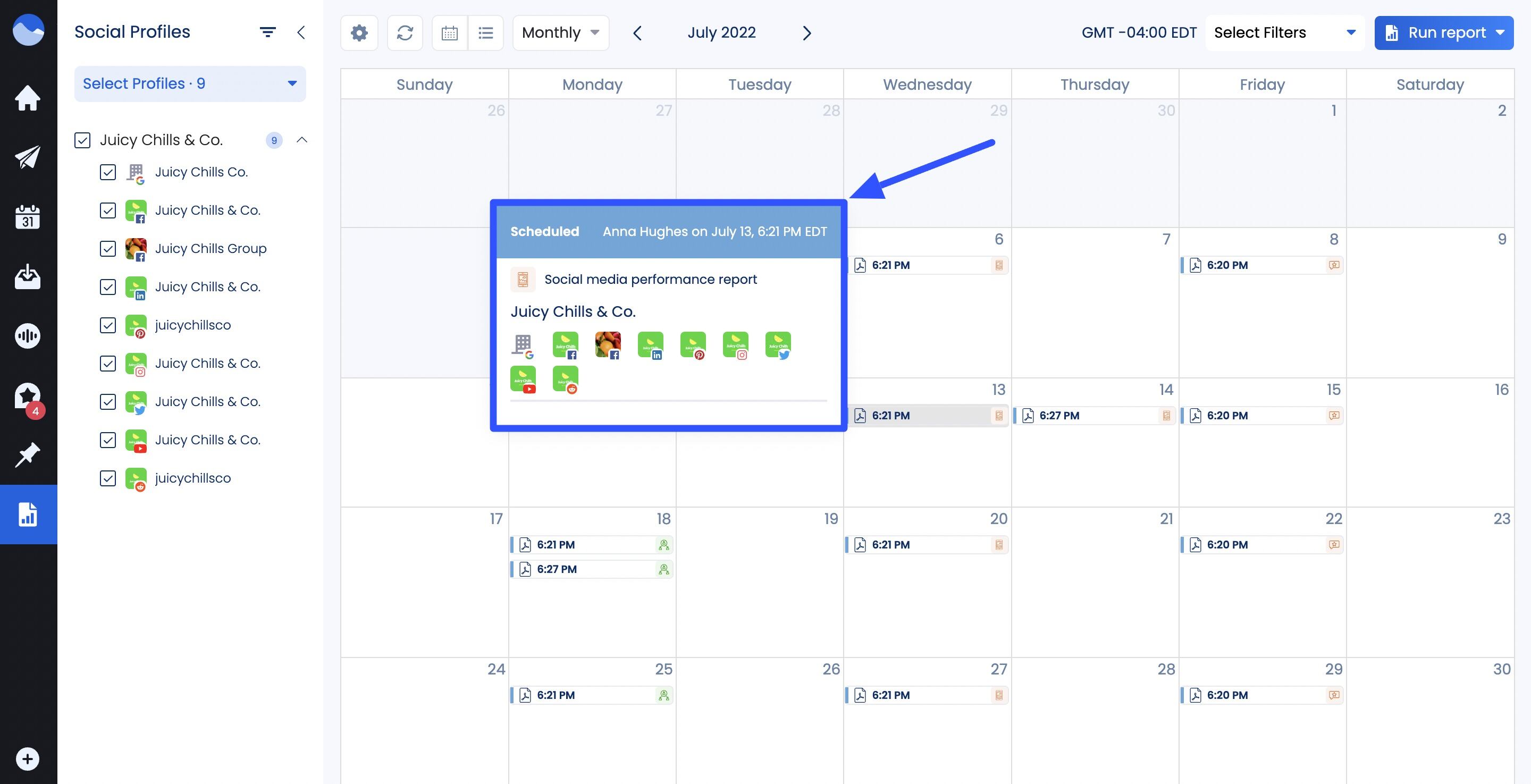 How to Create Automated Social Media Reports7