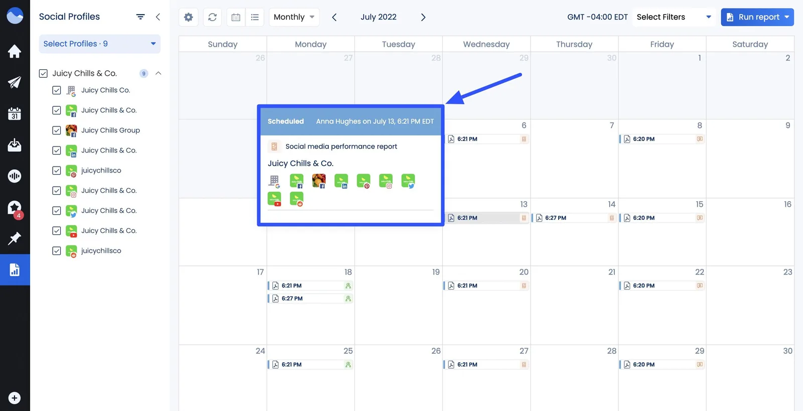 How to Create Automated Social Media Reports7