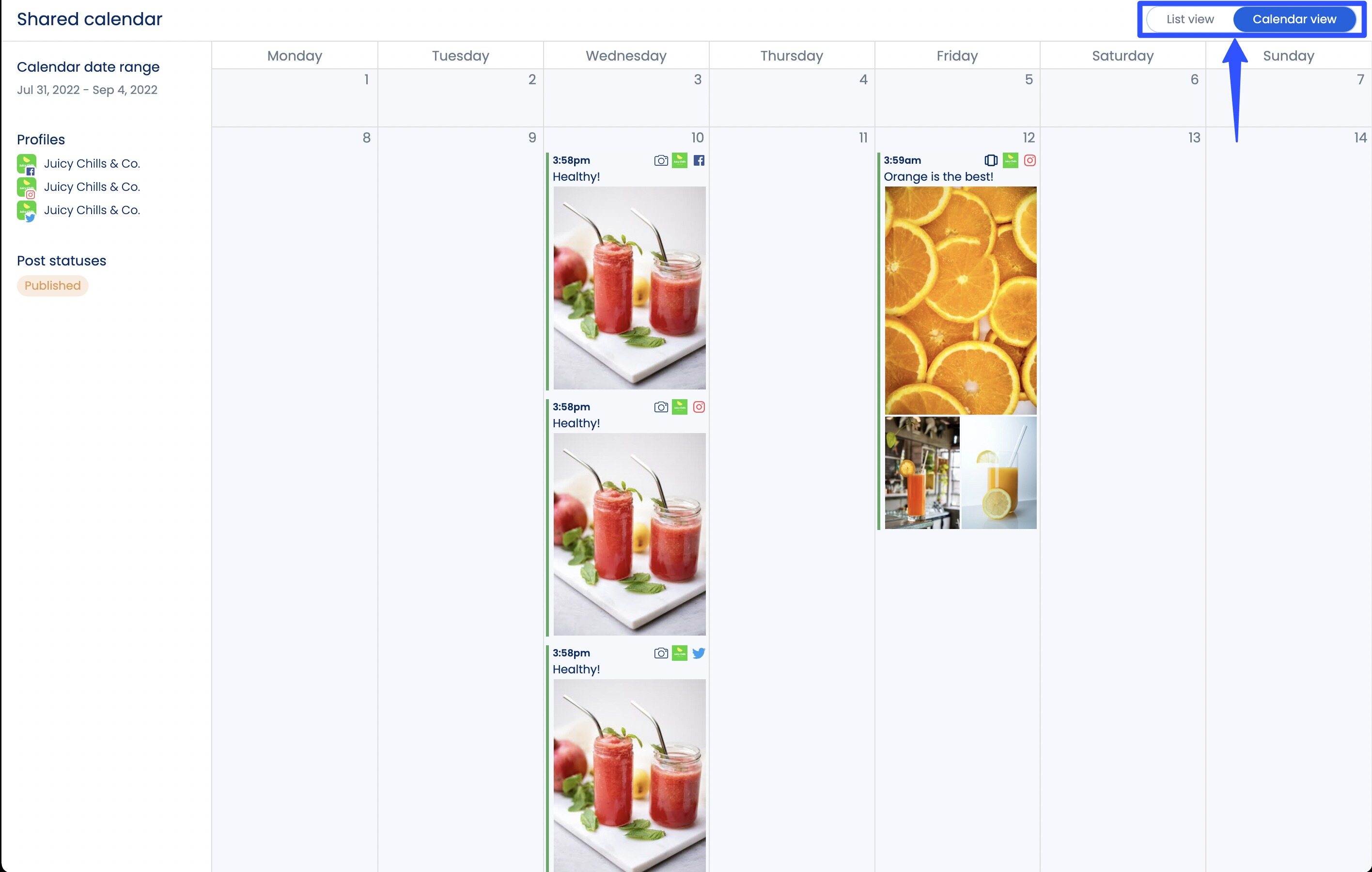 Social Media Approval Software10