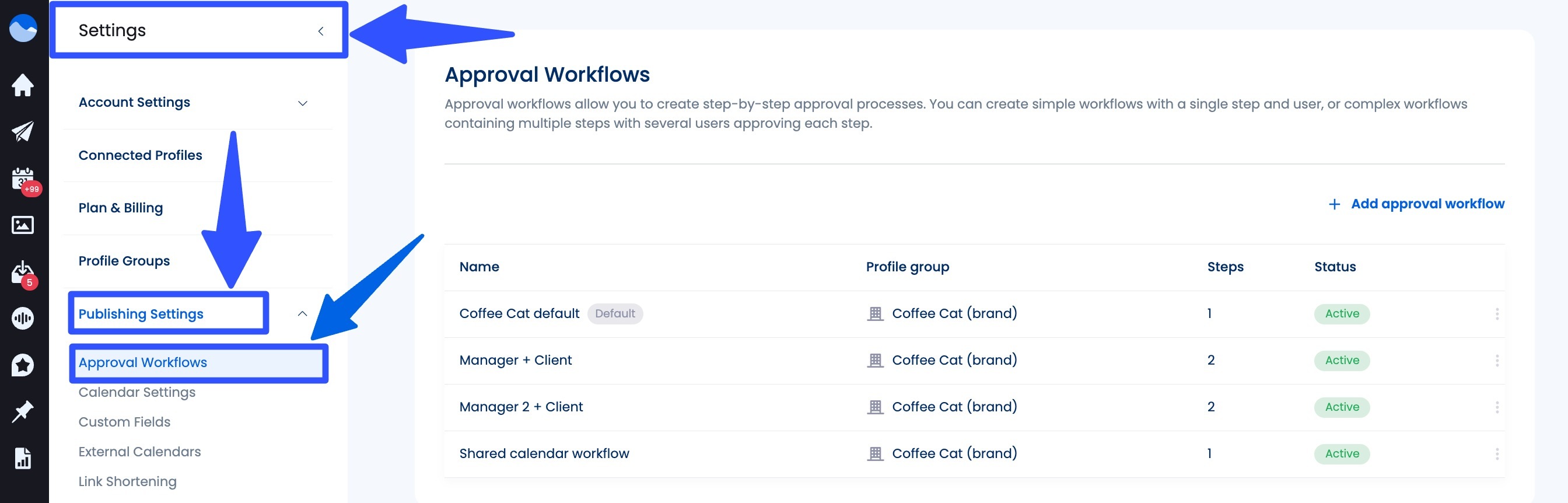 Social Media Approval Software2