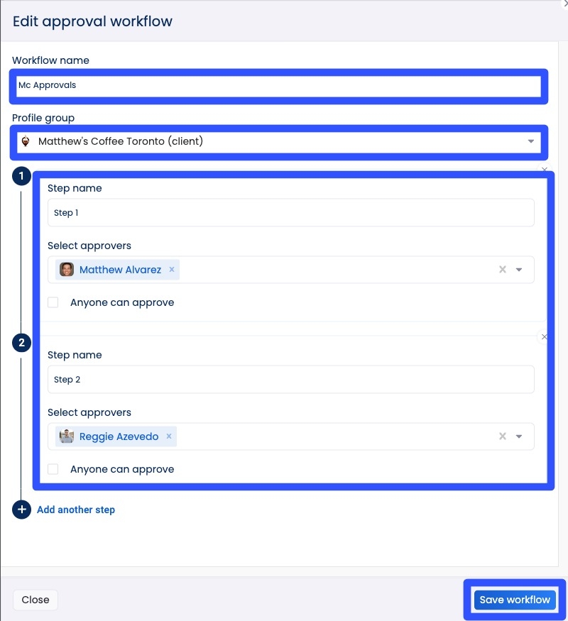 Social Media Approval Software3