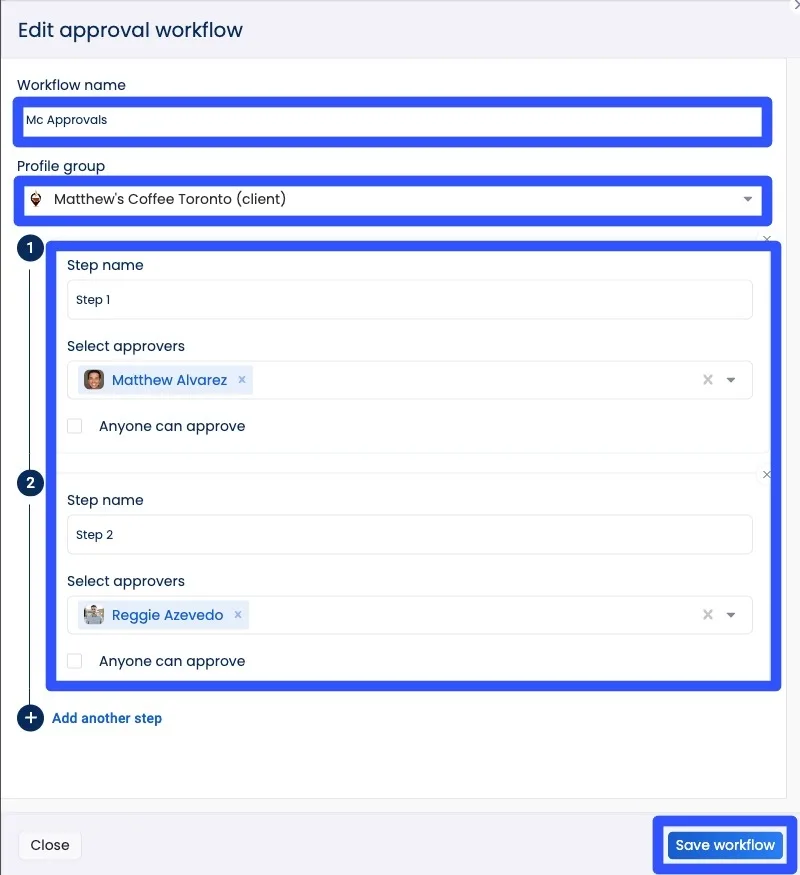 Social Media Approval Software3