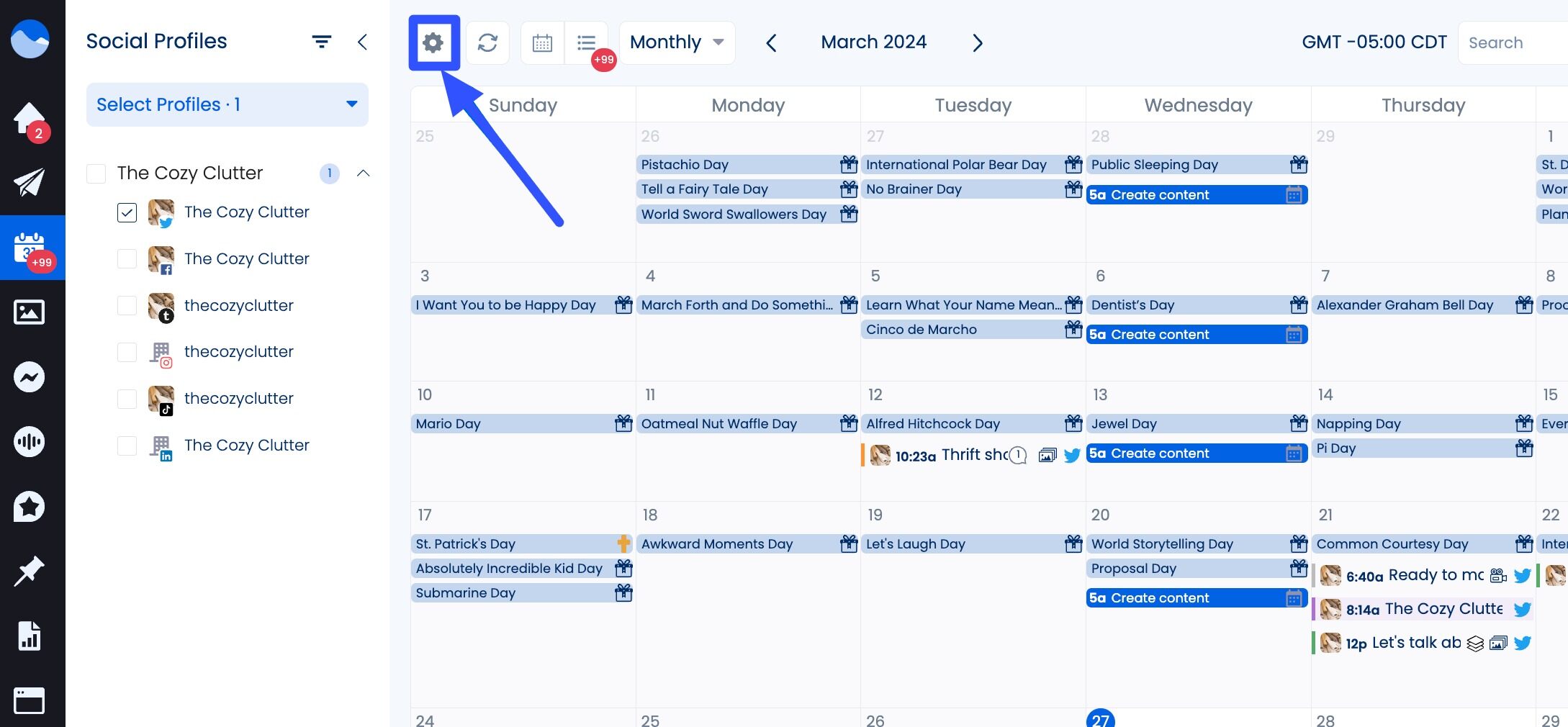 Social media calendar tools 10