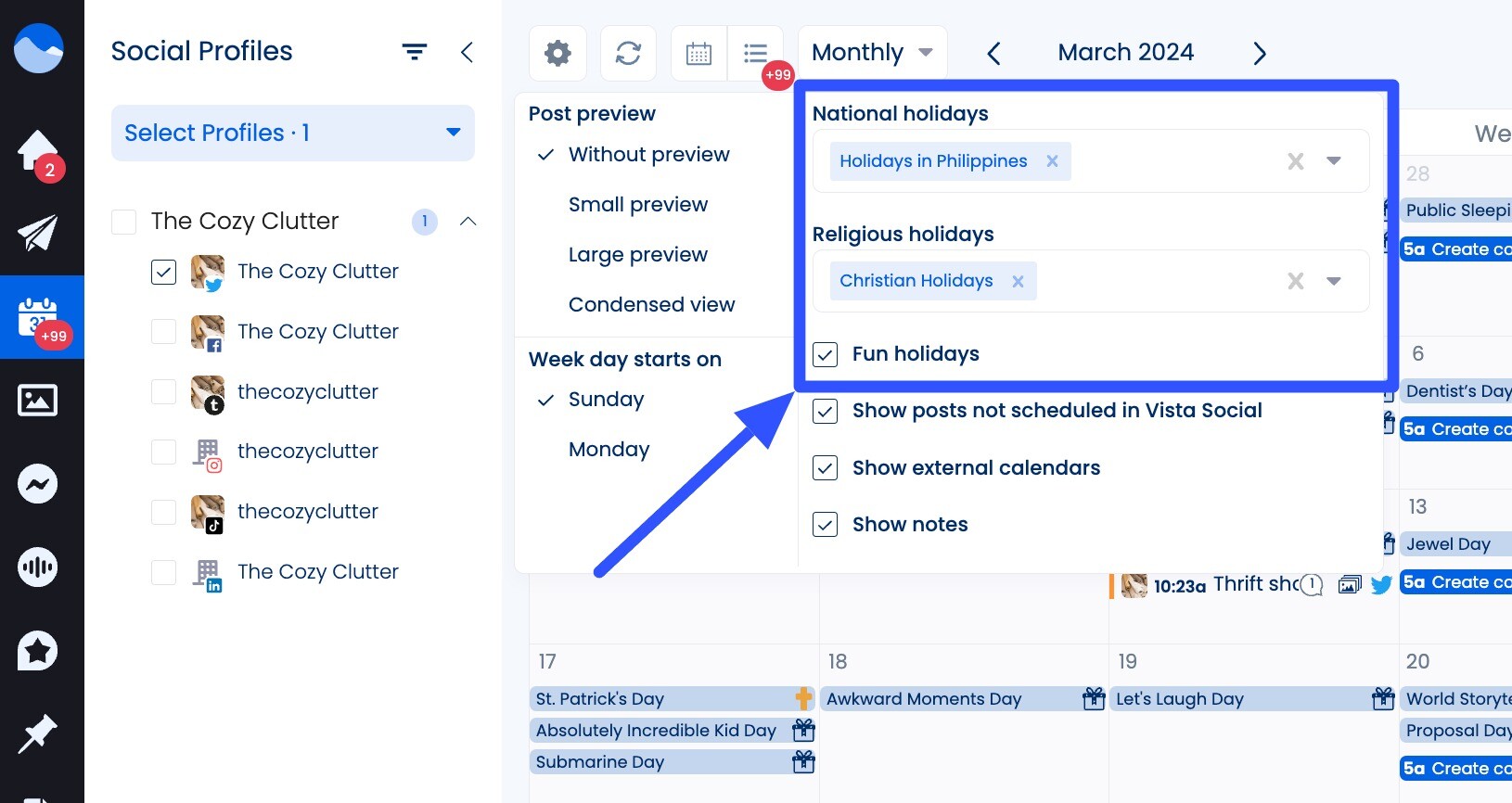 Social media calendar tools 11