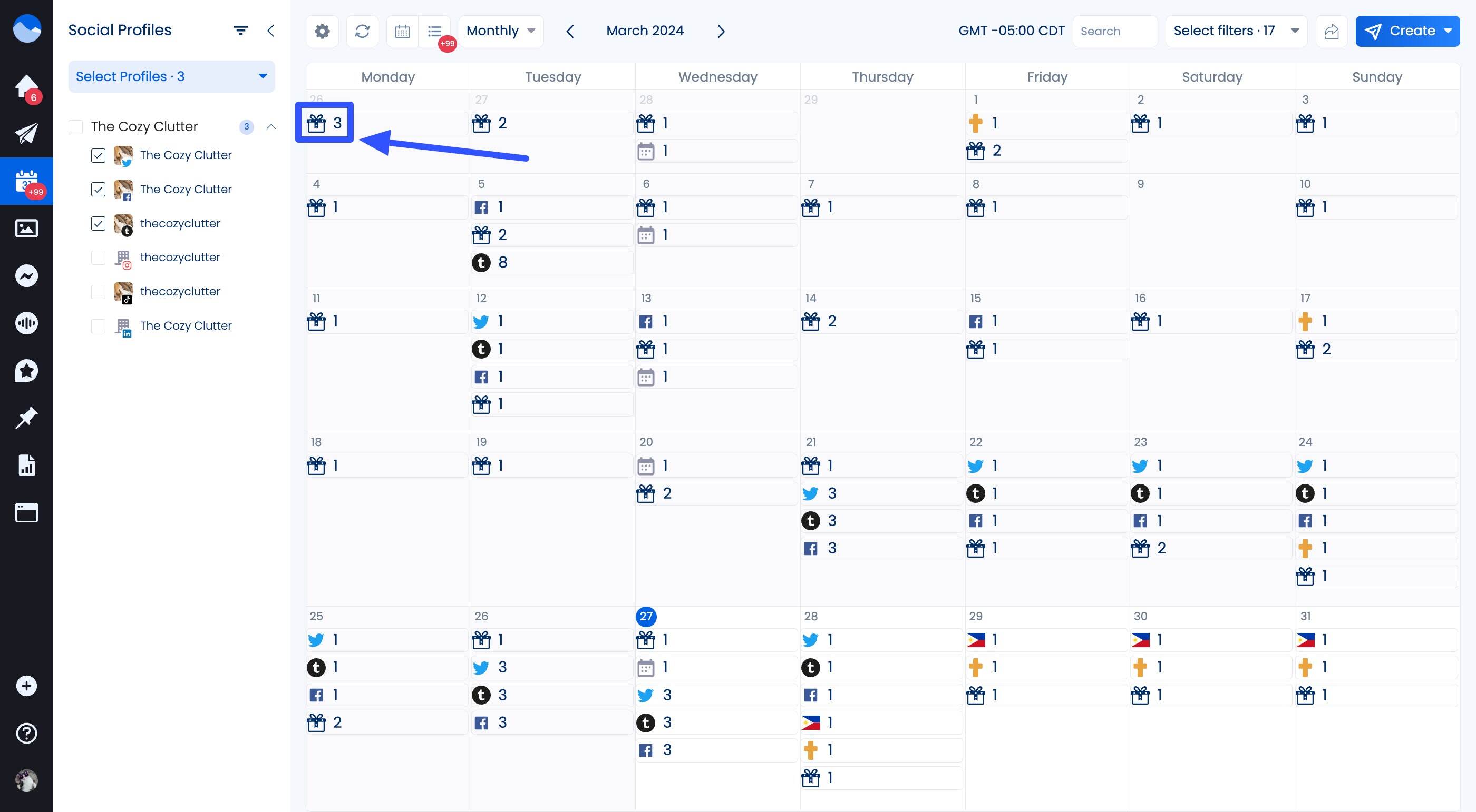 Social media calendar tools 8