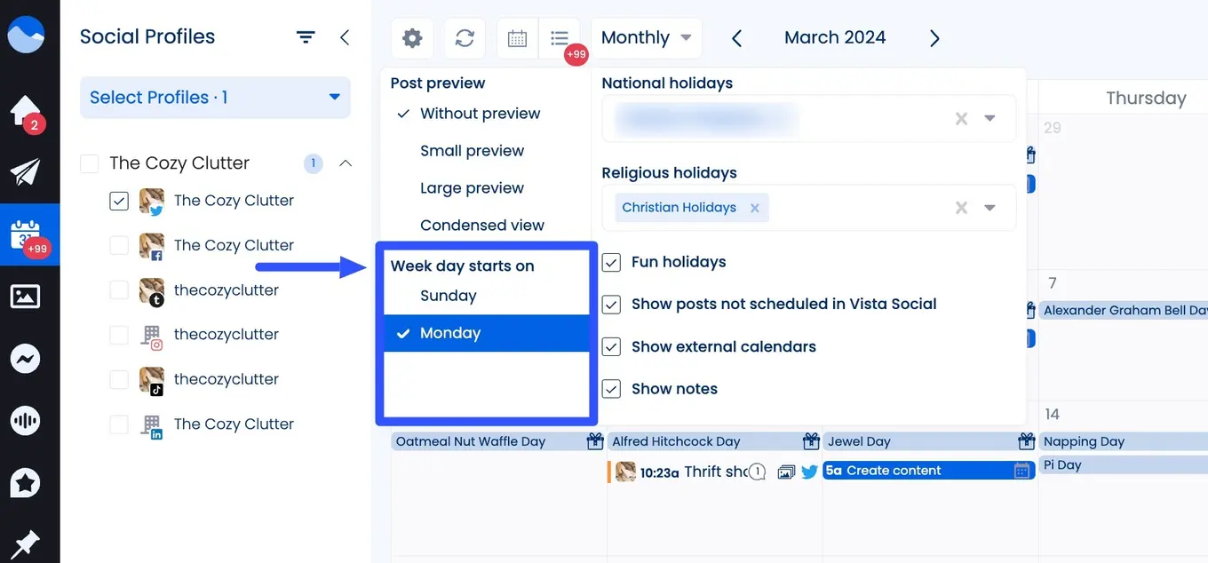 Social media calendar tools 9
