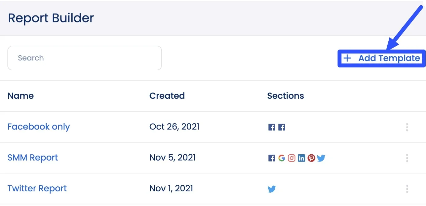 how to track engagement on social media: Report builder