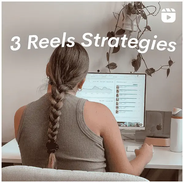 Effective Social Media Content Strategies for 2024. Katie Steckley sits and works at computer.