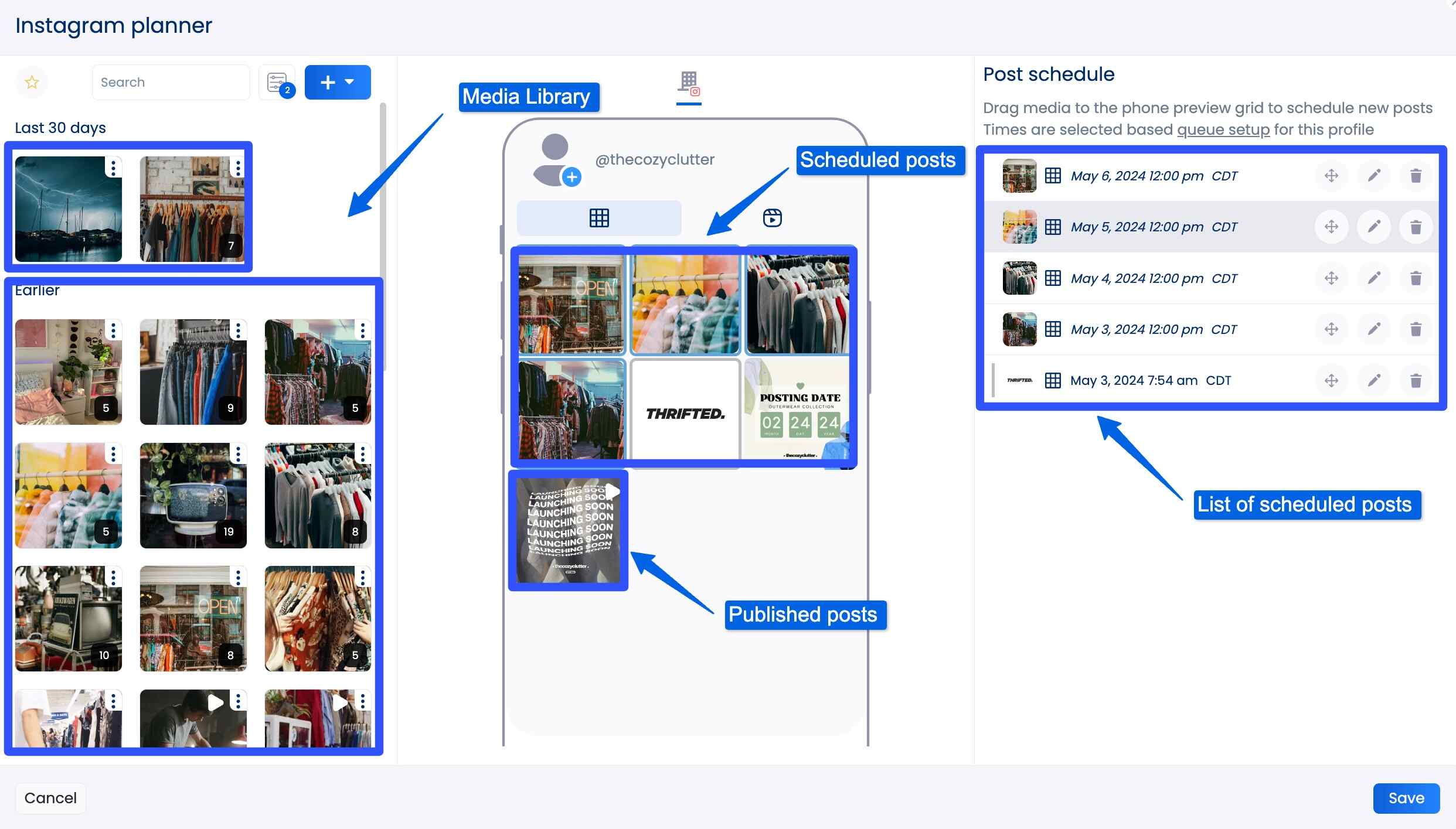 Instagram Planning Tool1