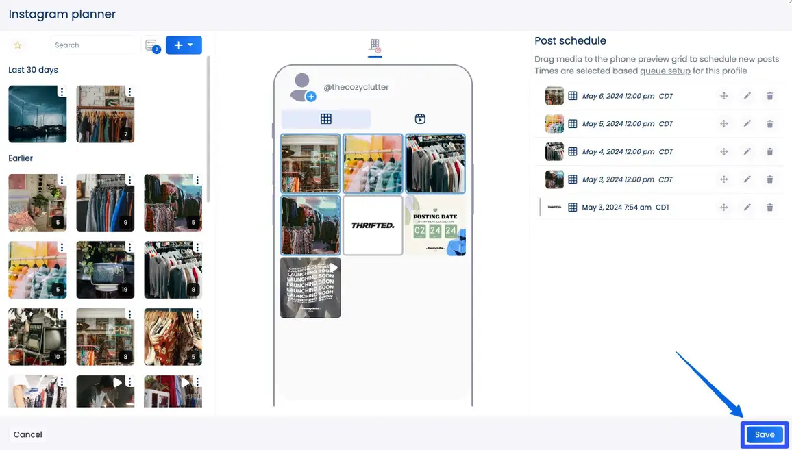 Instagram Planning Tool2