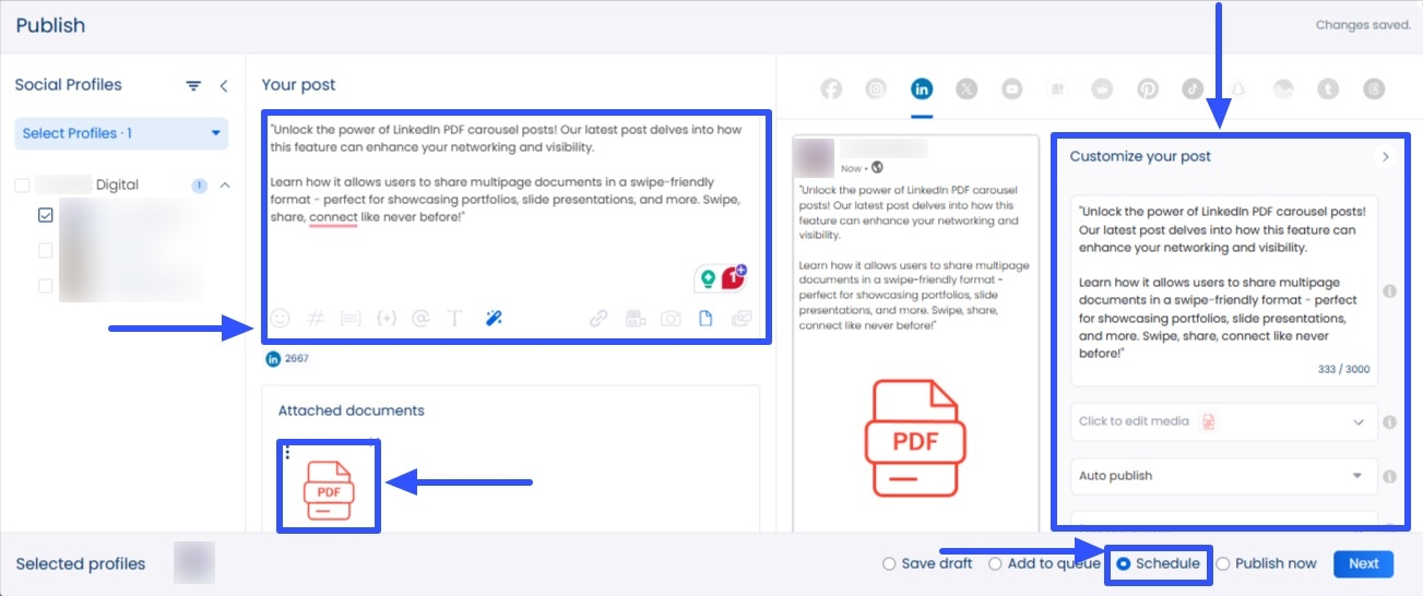 LinkedIn Carousel: How to Create a Engaging Carousel Posts | Vista Social