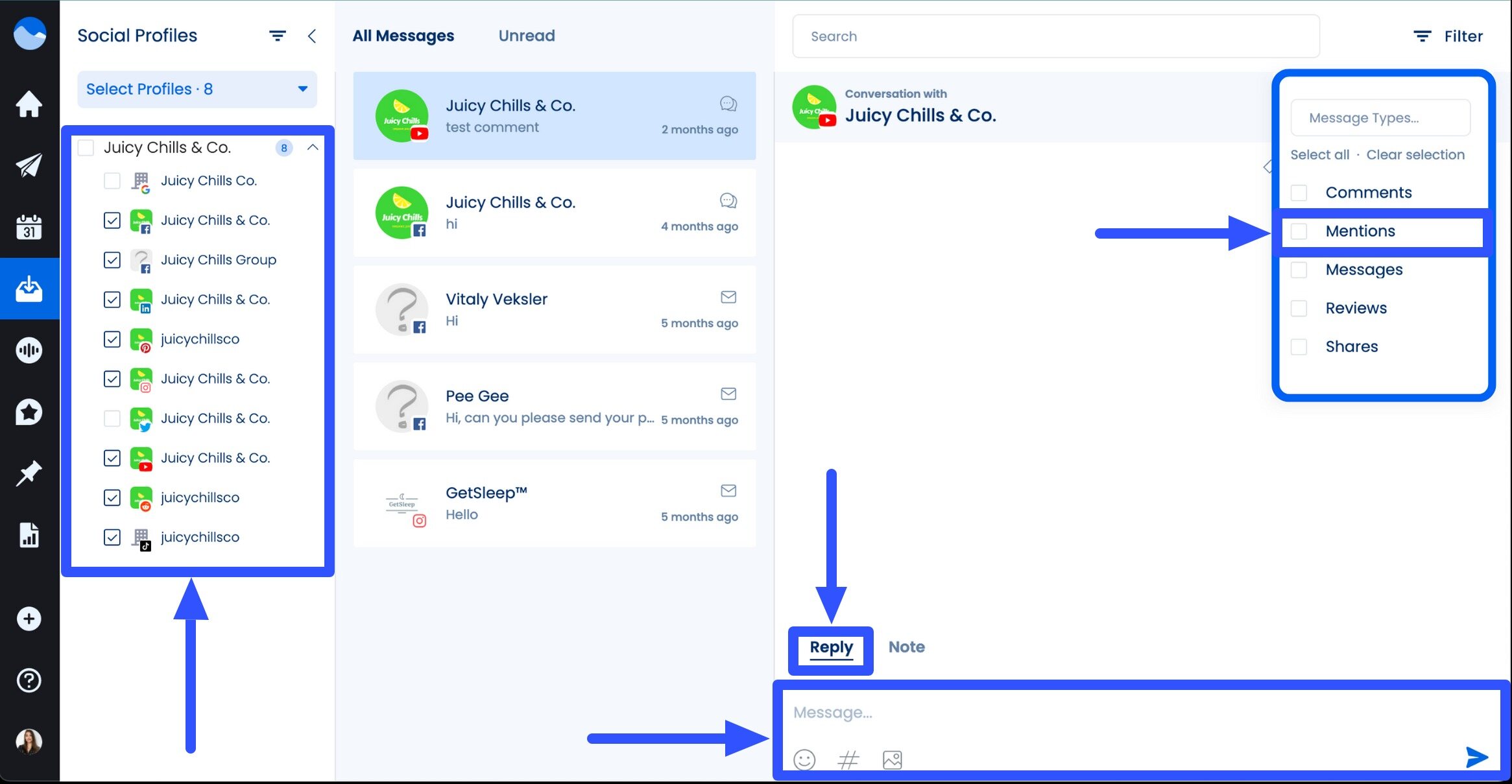 Social Media Mentions1