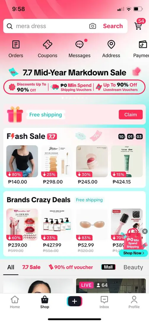 Social Media Shopping Trends. TikTok Shop
