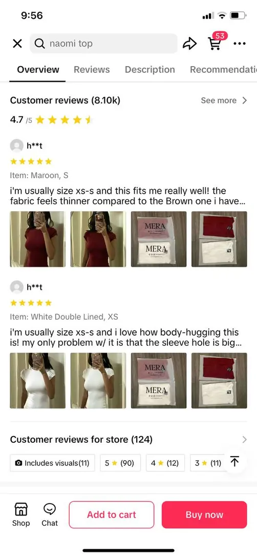 Social Media Shopping Trends. TikTok reviews