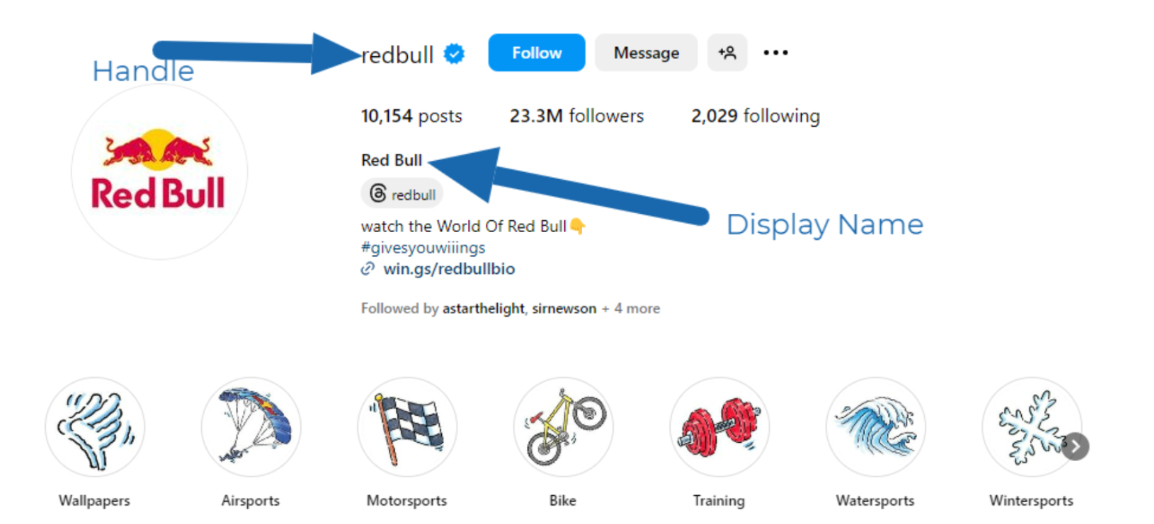 Social media handles 2