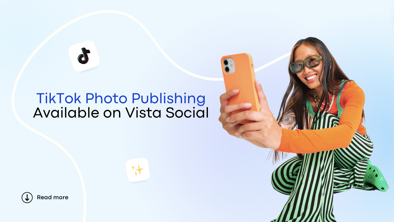 Publish TikTok Photos with Vista Social