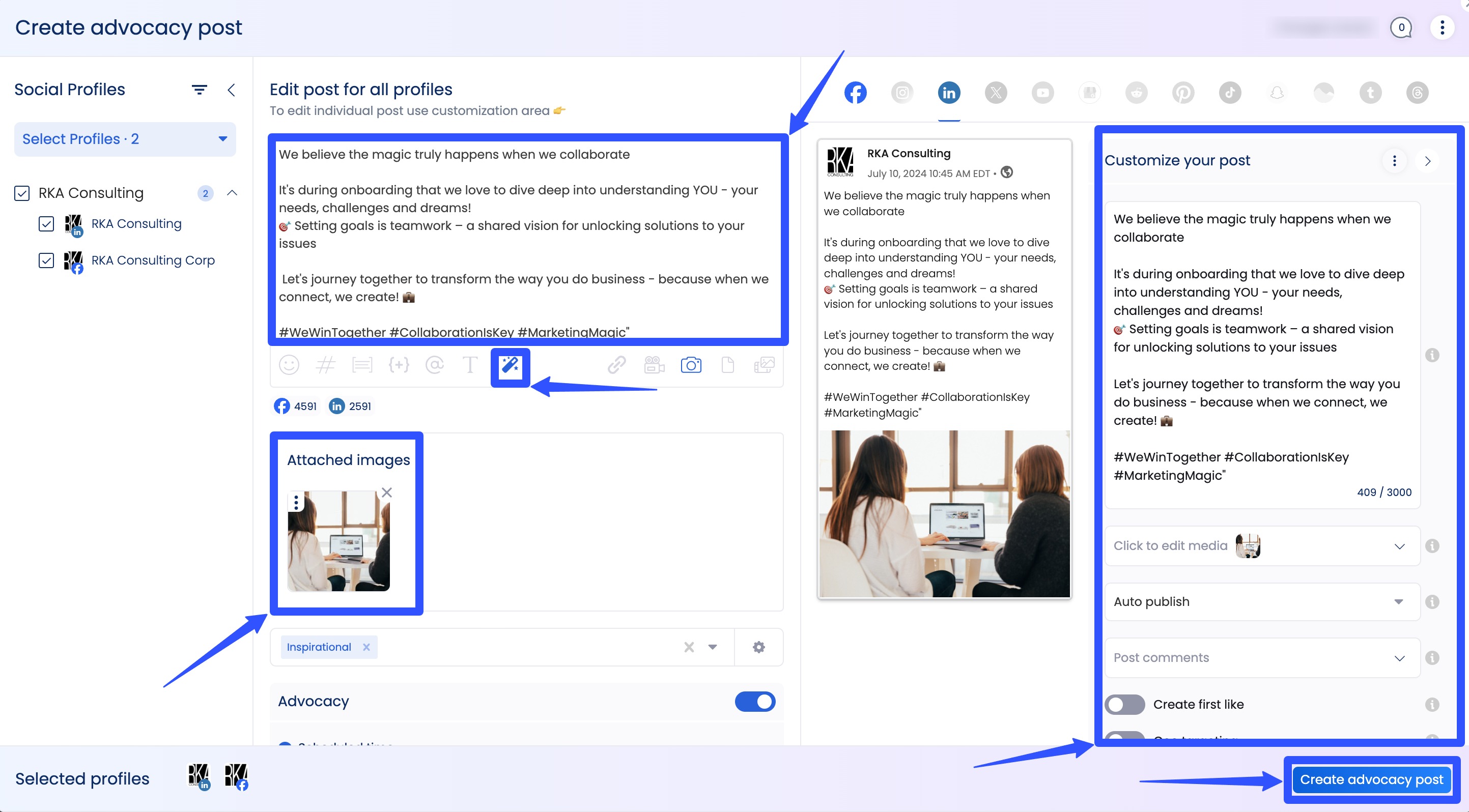 Employee Advocacy Campaigns7