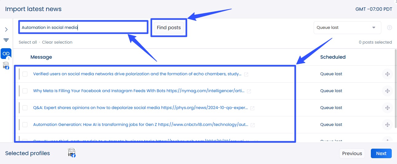 Content Update Bulk Scheduling Social Media Posts11