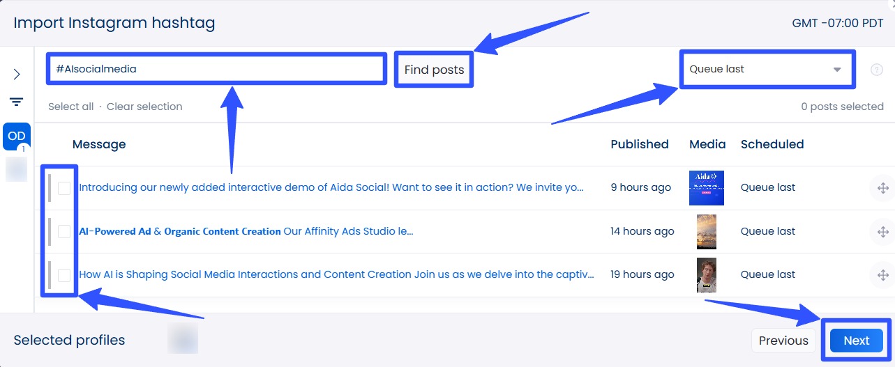 Content Update Bulk Scheduling Social Media Posts13