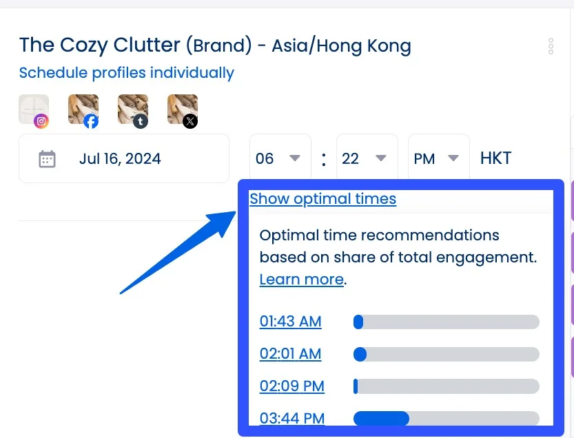 Metricool vs Hootsuite vs TikTok4