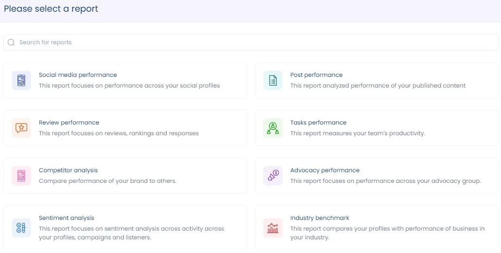 Powerful social media hooks. Vista social Analytics Tools