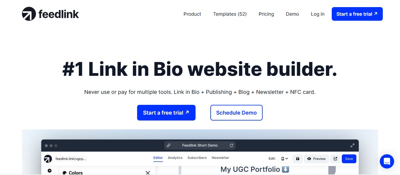 15 Best Link in Bio Tools14